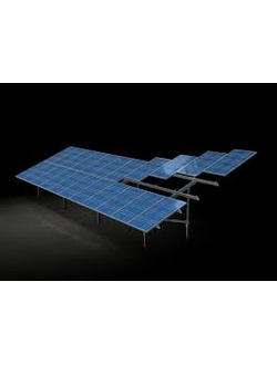Система креплений солнечных панелей наземная