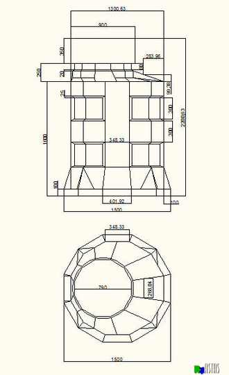 Кессон для скважины H-1360