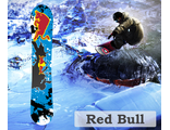 Наклейка на сноуборд Red Bull