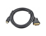 Кабель HDMI штекер - DVI штекер 5м