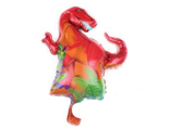 Шар с клапаном (16&#039;&#039;/41 см) Мини-фигура, Динозавр, 1 шт.