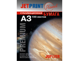 Бумага сублимационная БЫСТРОСОХНУЩАЯ А3, 100 г/м, 100 листов JETPRINT