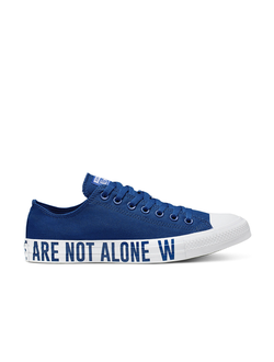 Кеды Converse Chuck Taylor All Star We Are Not Alone Low Top blue женские