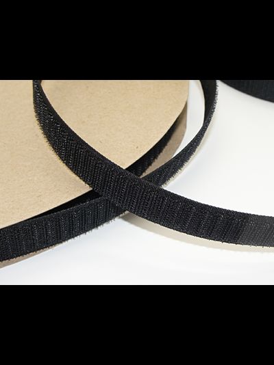 Арт. 3с419- г50  черный, пришивная контактная лента папа. Беларусь