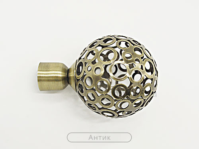 Наконечники "Марс" для кованых карнизов "Грааль. 16 мм