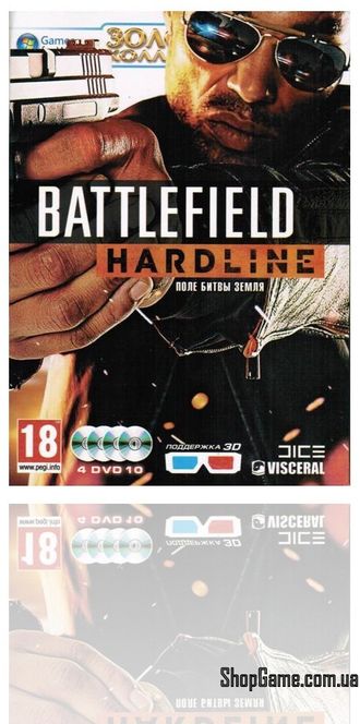 Battlefield Hardline (4 DVD) ПК