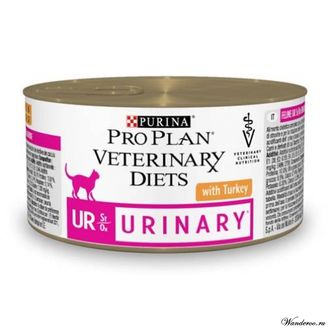 Purina UR Urinary Felin 0,195 кг (лечебные консервы для кошек при мочекаменной болезни) 12275867