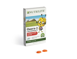 NUTRILITE™ Омега-3 с витамином D детские желейные пастилки, 30 шт.