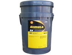 Масло моторное Shell Rimula R6 ME 5W30 синтетическое 20 л.