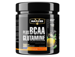 (Maxler) BCAA+Glutamine - (300 гр) - (чай с лимоном)