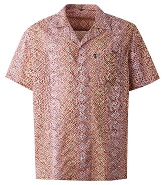 Рубашка сорочка-гавайка мужская большого размера арт. 2097 Размеры 60-62
