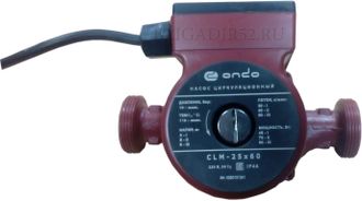 Циркуляционный насос ONDO CLM-25x60 Циркуляционный насос ONDO CLM-25x60