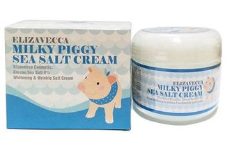 Elizavecca Крем для лица с МОРСКОЙ СОЛЬЮ и свиным коллагеном Milky Piggy Sea Salt Cream, 100 мл. 369274