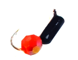 Мормышка вольфрамовая Столбик шар гранёный вес.0.54gr.13mm. d-2.5mm,