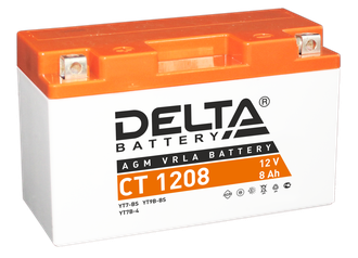 Аккумулятор DELTA CT 1208,  8Ah