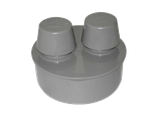 Вакуумный клапан PP-H серый