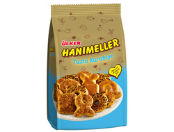 Печенье "Ханимеллер" курабье соленое (Hanimeller Tuzlu Kurabiye), 150 гр., Ulker, Турция