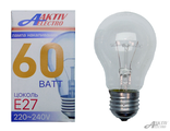 Лампа накаливания Б-230 60Вт E27