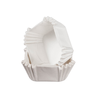 Бумажные формы КВАДРАТНЫЕ для конфет Белые, 35*35*22 мм, 16 шт