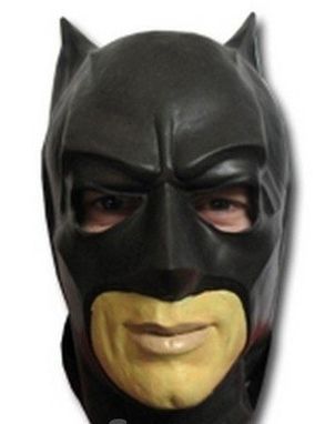 Маска Бэтмен из латекса, размер 37 х 30 см, объемная