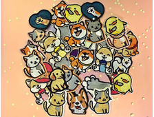 Вышивки с животными