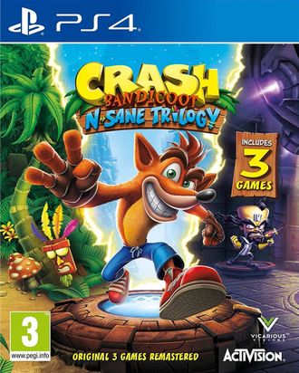 Crash Bandicoot N’sane Trilogy (Английская версия)