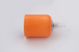 Цветной керамический электропатрон, оранжевый цвет, артикул M1 Orange - дополнительное фото