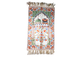 Мусульманский молитвенный коврик с рисунком мечети из чистого шелка 70х110 см