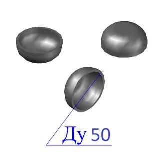 Заглушка стальная 50