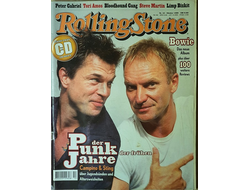Rolling Stone Germany Magazine October 1999 Sting, Campino,David Bowie Иностранные журналы, Intpress