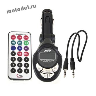 FM трансмиттер (модулятор) Carcam XRC MP3, SD, USB, AUX, microSD