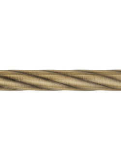 Металлические карнизы для штор "Твистер". 19 мм