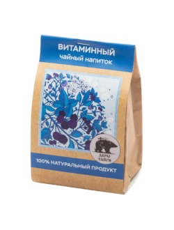 Сбор травяной "Дары Тайги" "Витаминный", крафт-пакет, 100 гр.