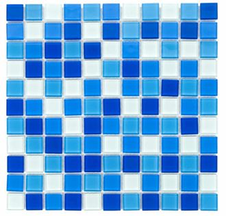 Мозаика стеклянная Aquaviva Cristall Bagama светлая DCM304 (м2)