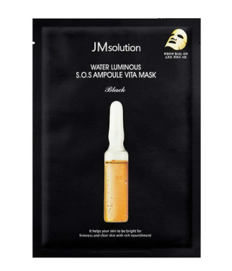 JM Solution Тканевая Маска с Витаминным комплексом JMsolution Water Luminous S.O.S Ampoule, 1 шт. 714457