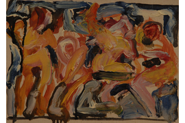 «В бане», 1970-е гг., к., м., 15,7х21