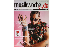 Musikwoche.de Magazine May 2002 Иностранные музыкальные журналы в Москве в России, Intpressshop