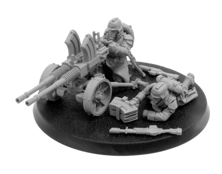 Death Korps Of Krieg Heavy Stubber Team 1