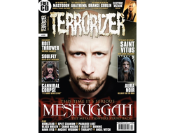 TERRORIZER Magazine April 2012 Meshuggah, Cannibal Corpse, Иностранные музыкальные журналы, Intpress