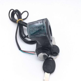 замок зажигания с вольтомметром