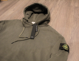 Утепленное Худи Stone Island Олива / Хаки