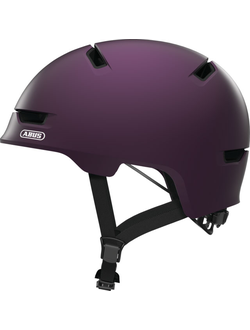 Шлем велосипедный ABUS Scraper 3.0 с регулировкой, Lifestyle, 8 отверстий, 450 гр, фиолетовый
