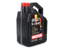 Масло моторное MOTUL 8100 X-Clean C3 5W-40 синтетическое 5 л.