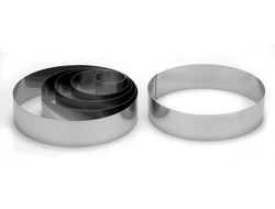 Кольцо кондитерское D 9 см, H 6 см, нержавеющая сталь