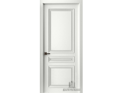 Межкомнатная дверь "Бремен-3" эмаль белая (глухая)