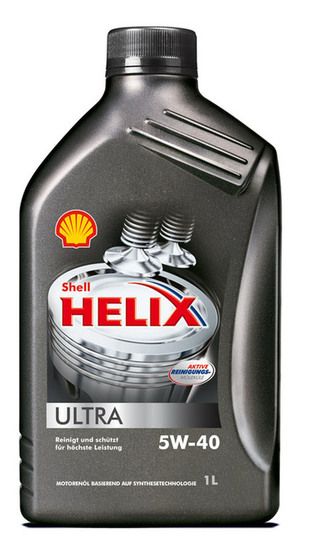 Моторное масло Shell Helix Ultra 5W40 синтетическое 1 л.