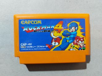 №185 Rock Man 4 - Mega Man 4 для Famicom / Денди (Япония)