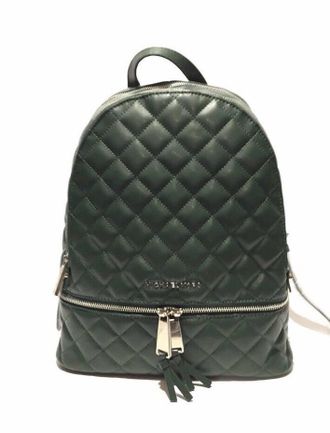 Рюкзак Michael Kors Rhea Quilted Large Dark Green / Тёмно-зелёный