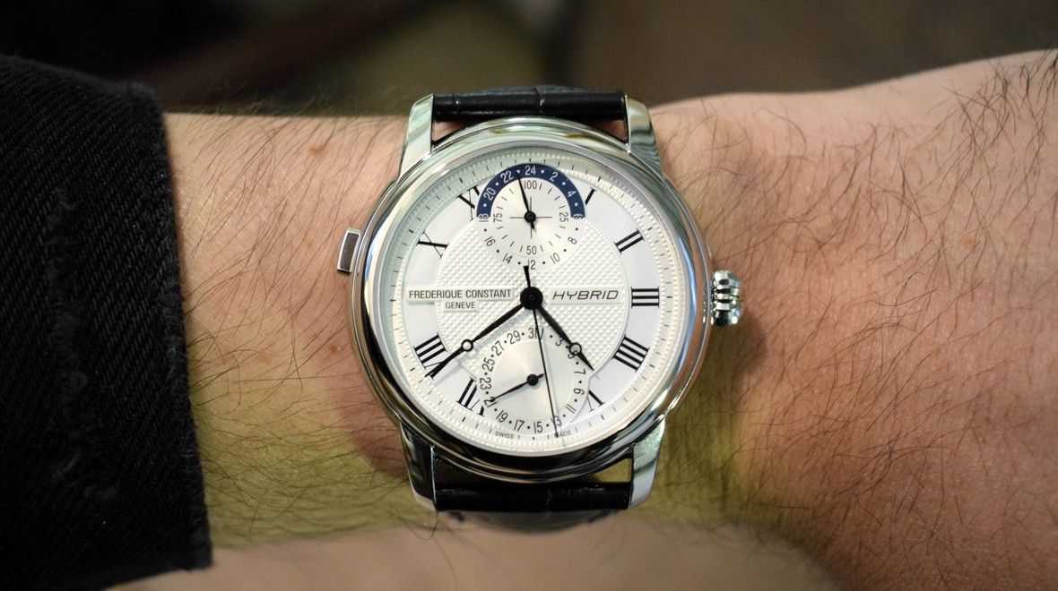 Статьи на wear-gadget.ru Первый взгляд: Frederique Constant Hybrid Manufacture. Новое веха гибридных часов