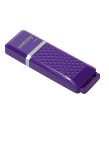 Накопитель USB 2.0 16GB SmartBuy SB16GBQZ-V фиолетовый